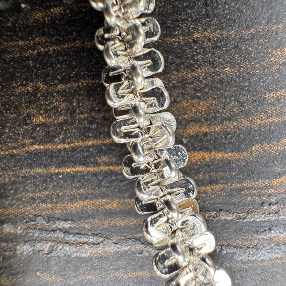 MILOR Sterling Silver Diamond Cut Margarita Chain 15" Necklace & 7" Bracelets - Picture 9 of 16